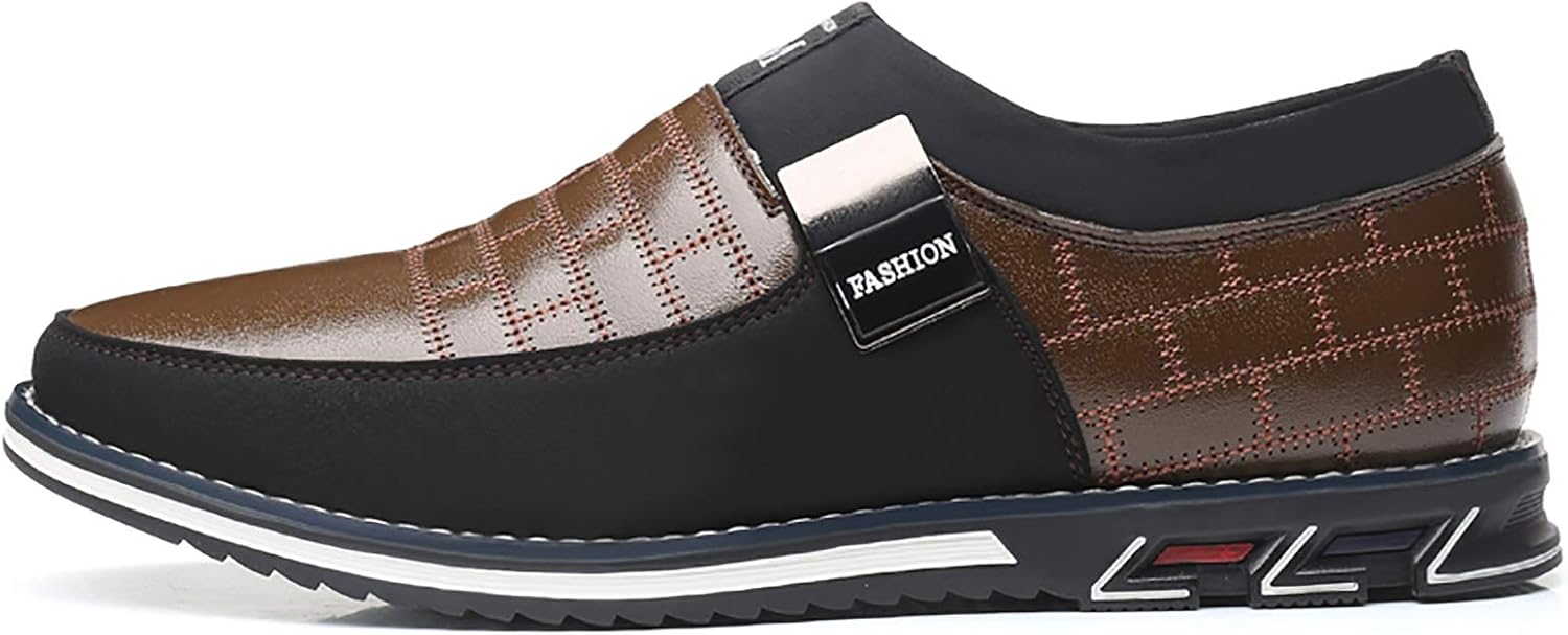 COSIDRAM Mens Casual Shoes Dress Sneakers Loafers Comfort Walking Shoes | Lightweight slip-on for hassle-free wear. Cloud-like comfort, sock-friendly fit for daily & semi-formal occasions.