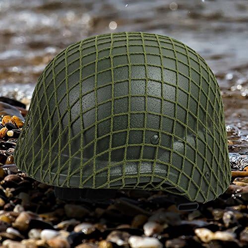 Acogedor Army Green Nylon Helmet Net Cover for M1 M35 M88