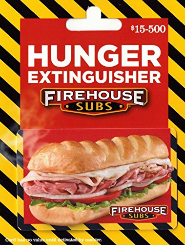 Firehouse Subs Physical Gift Card - $50