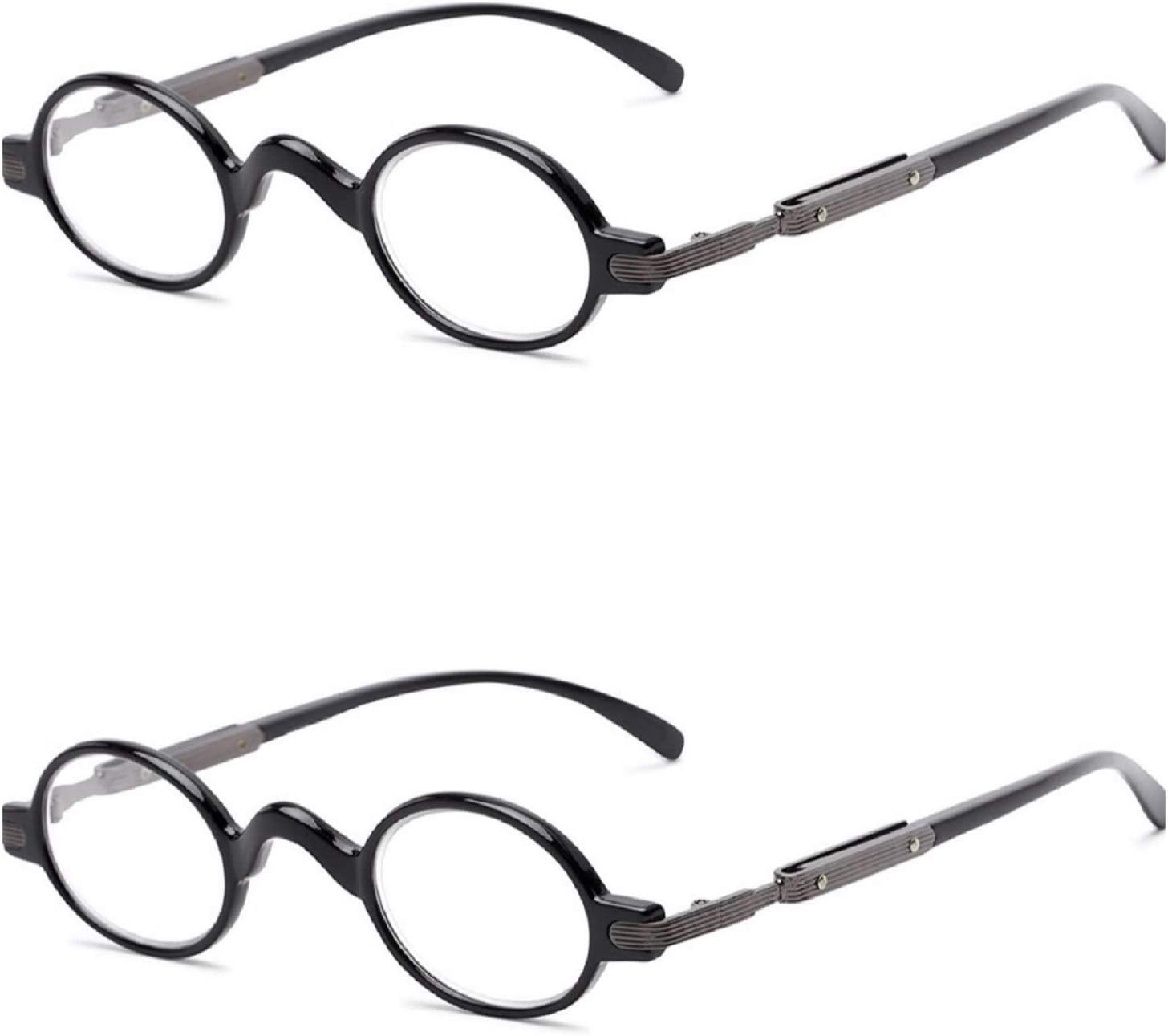 The Potter Unisex Reader, Metal Round Vintage Spring Hinge Reading Glasses for Men and Women + 1.50 (2 Tortoise)