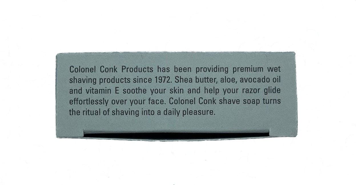 Col. Conk Almond Shaving Soap 3.75 Ounce Large
