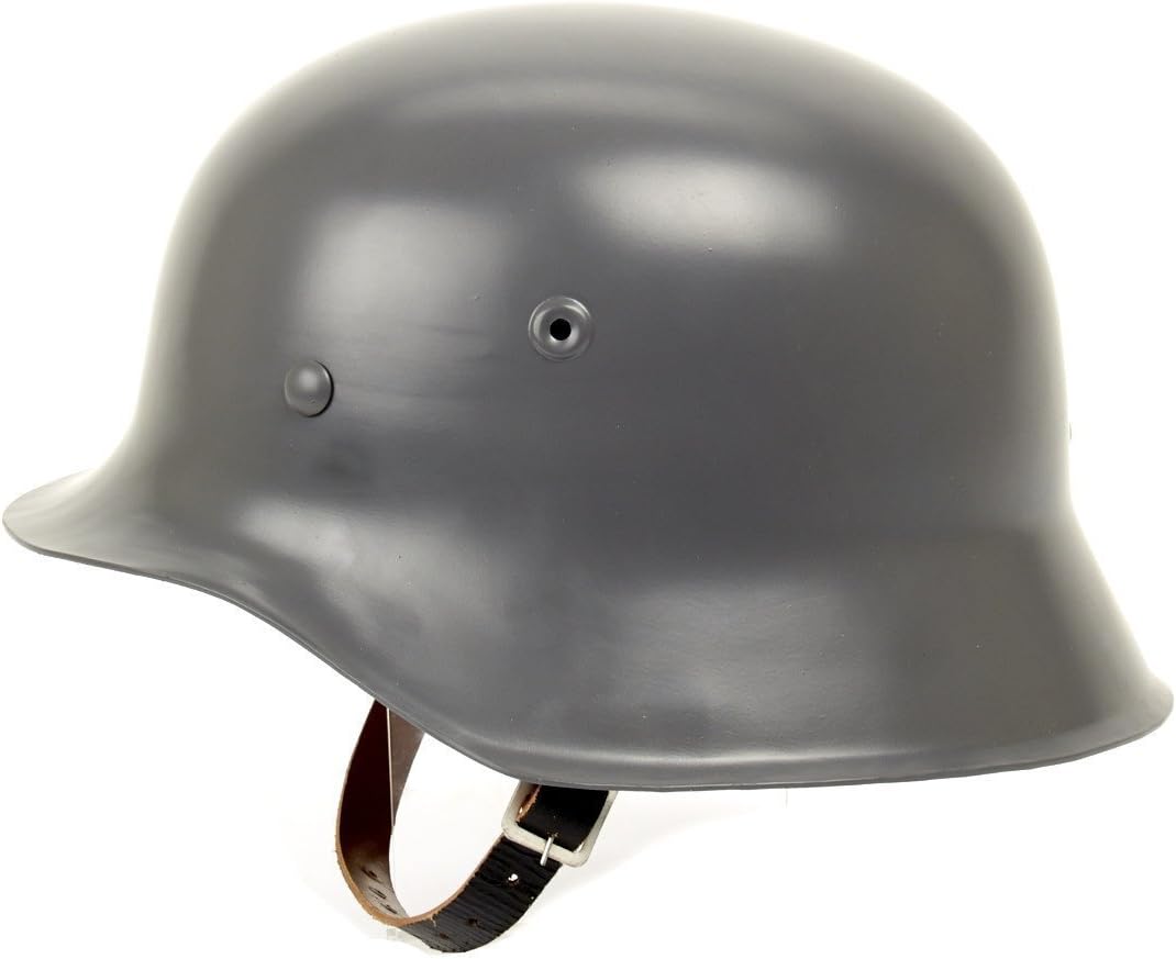 German WWII M42 Steel Helmet- Stahlhelm 42 WW2 M1942- Extra Large Shell- Size 70