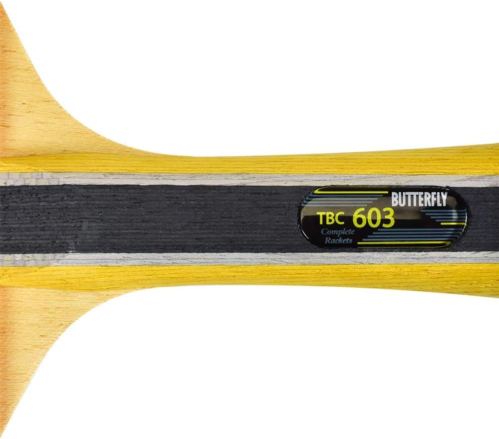 Butterfly B603FL Ping Pong Paddle Set | 1 Table Tennis Racket | 1 Ping Pong Paddle Case| Tournament Butterfly Ping Pong Paddles | High Speed & Spin