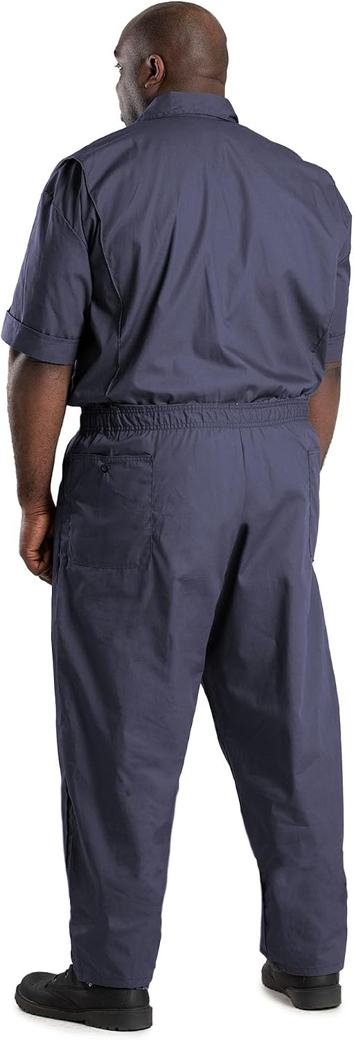 Berne Men's Heritage Short Sleeve Poplin Coverall