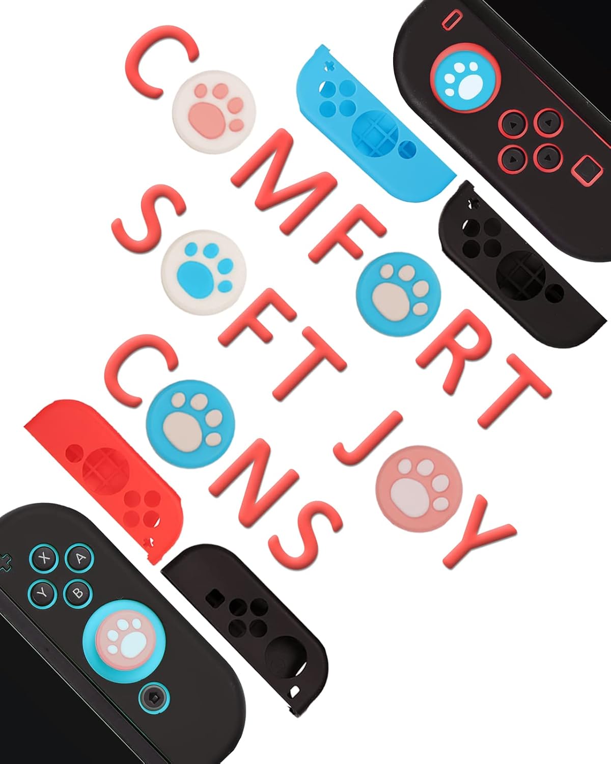 Switch Accessories - Family Bundle Accessories for Nintendo Switch
