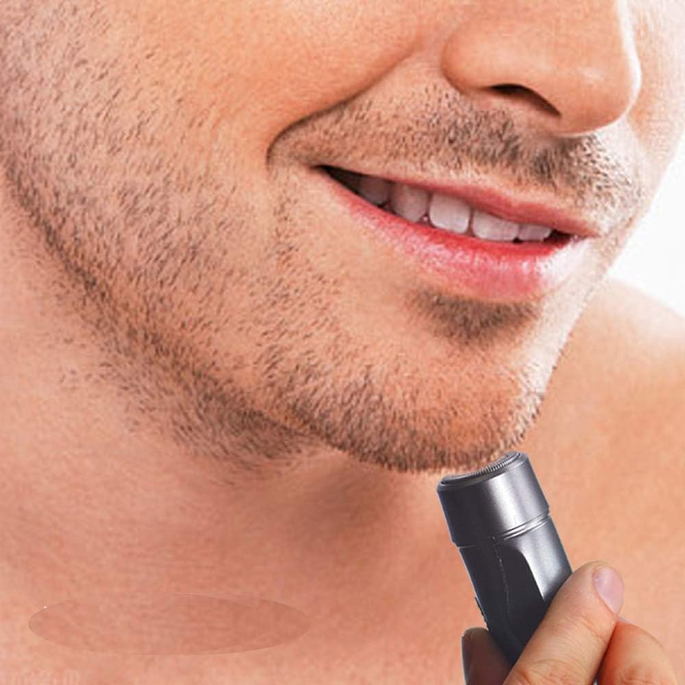 Men's Mini Single Head Shaver Men Electric Razor Manual Face Shaver for Man