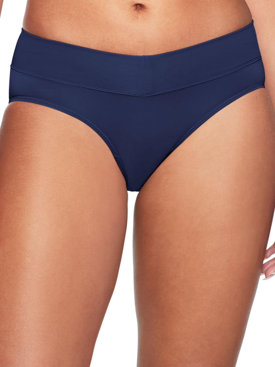 Warner's womens Blissful Benefits No Muffin Top 3 Pack Hipster Panties