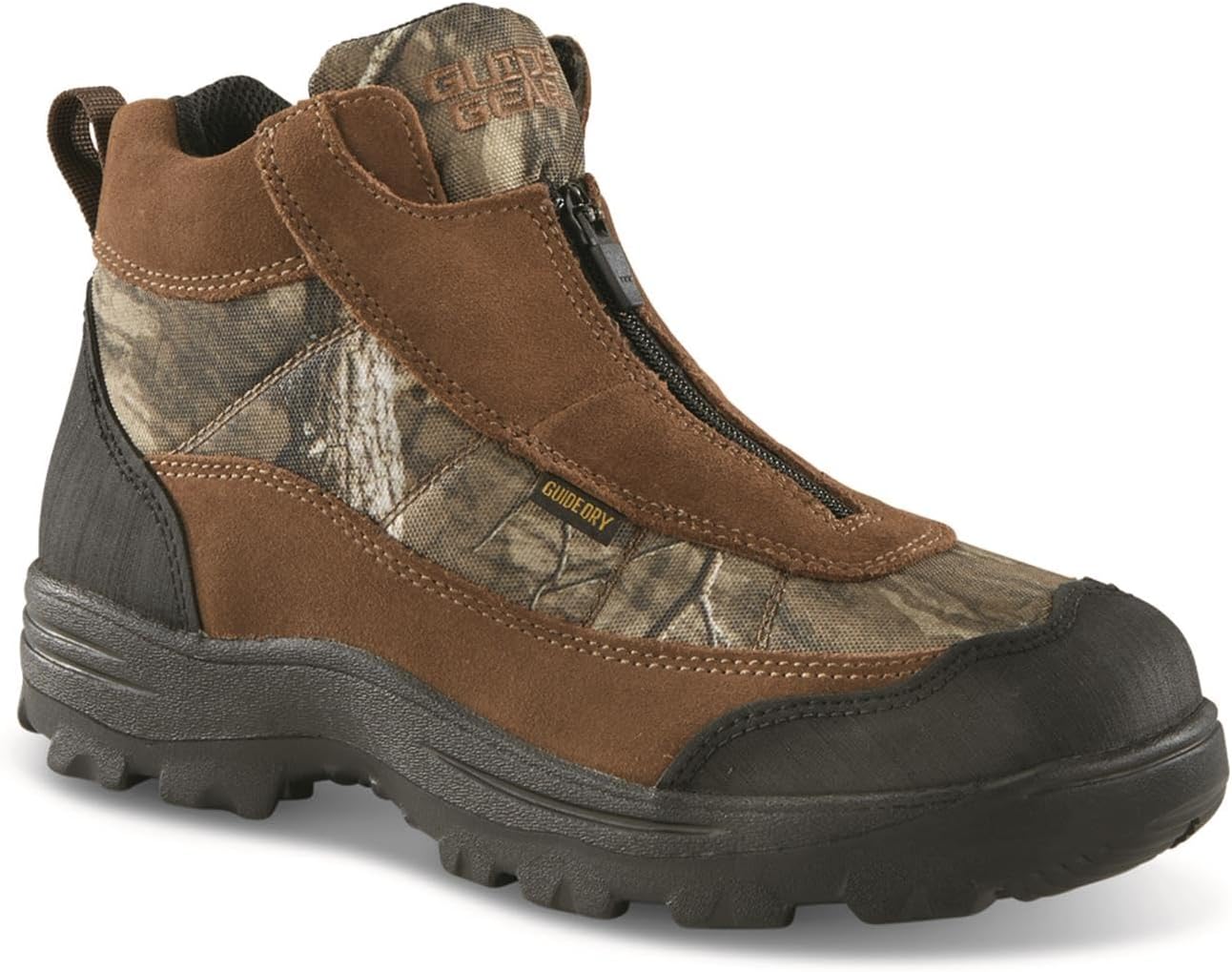 Guide Gear Men's Silvercliff II Mid Zip Hiking Boots Waterproof Outdoor Shoes