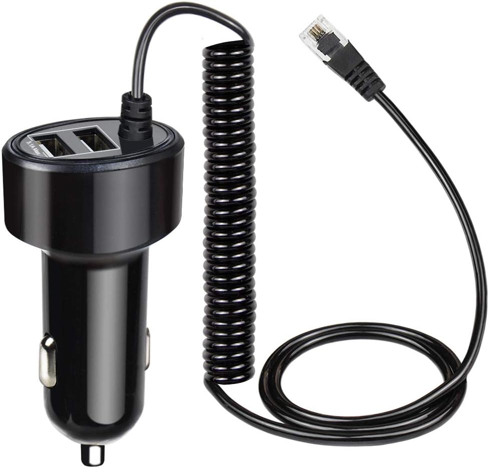 FouceClaus Radar Detector Power Charger Cord for Escort Valentine One V1 Beltronics Uniden R3/R4/R7/R8, Passport and More