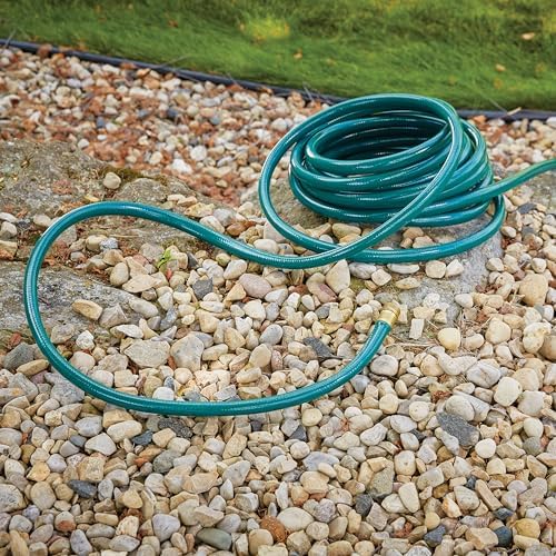 Gilmour 864751-1001 75ft Heavy Duty Flexogen Garden Hose, 5/8" Diameter | Heavy Duty Build, 500 PSI, Kink-Resistant Layers, Brass Fittings, All-Weather Durability, Made in USA