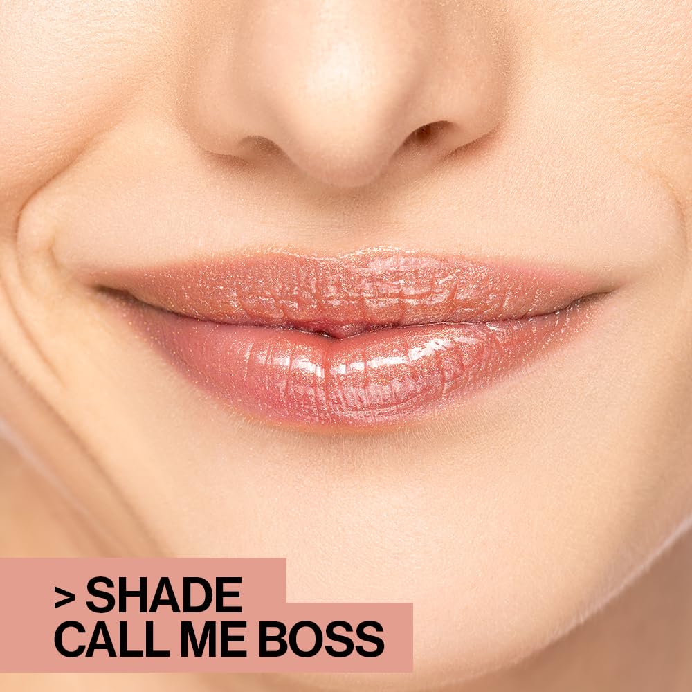 wet n wild MegaSlicks Lip Gloss, Ultra-Glossy, Vitamin-E Enriched, Ultra-Gloss High Shine Moisturizing, Cruelty-Free & Vegan - Bronze Berry