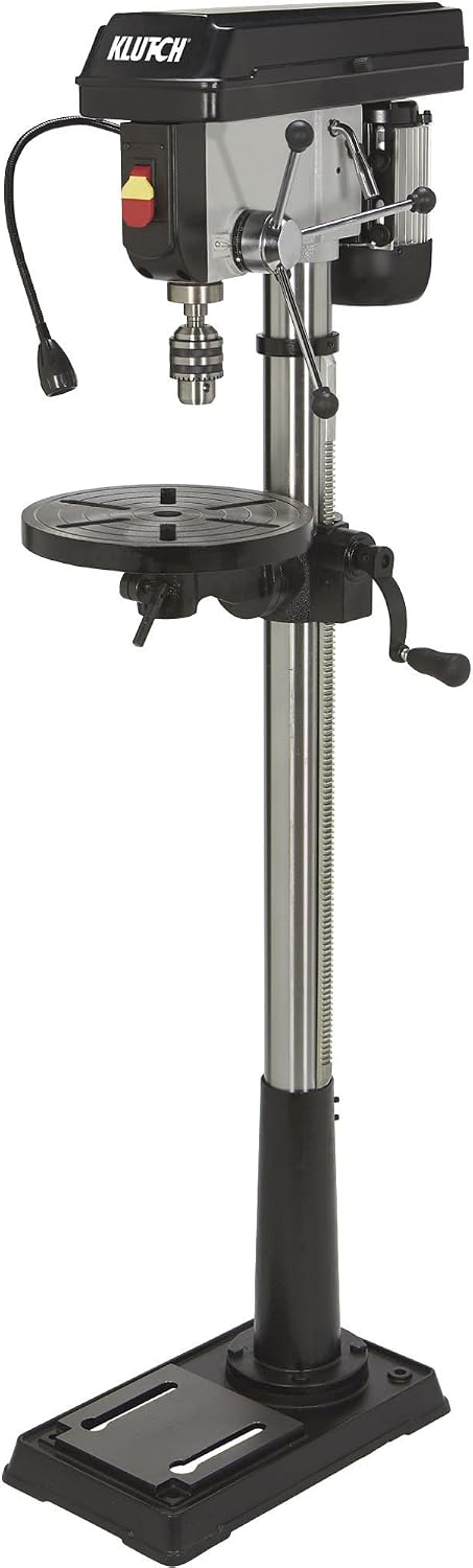 Klutch Floor Drill Press - 16-Speed, 13in. 3/4 HP, 120V