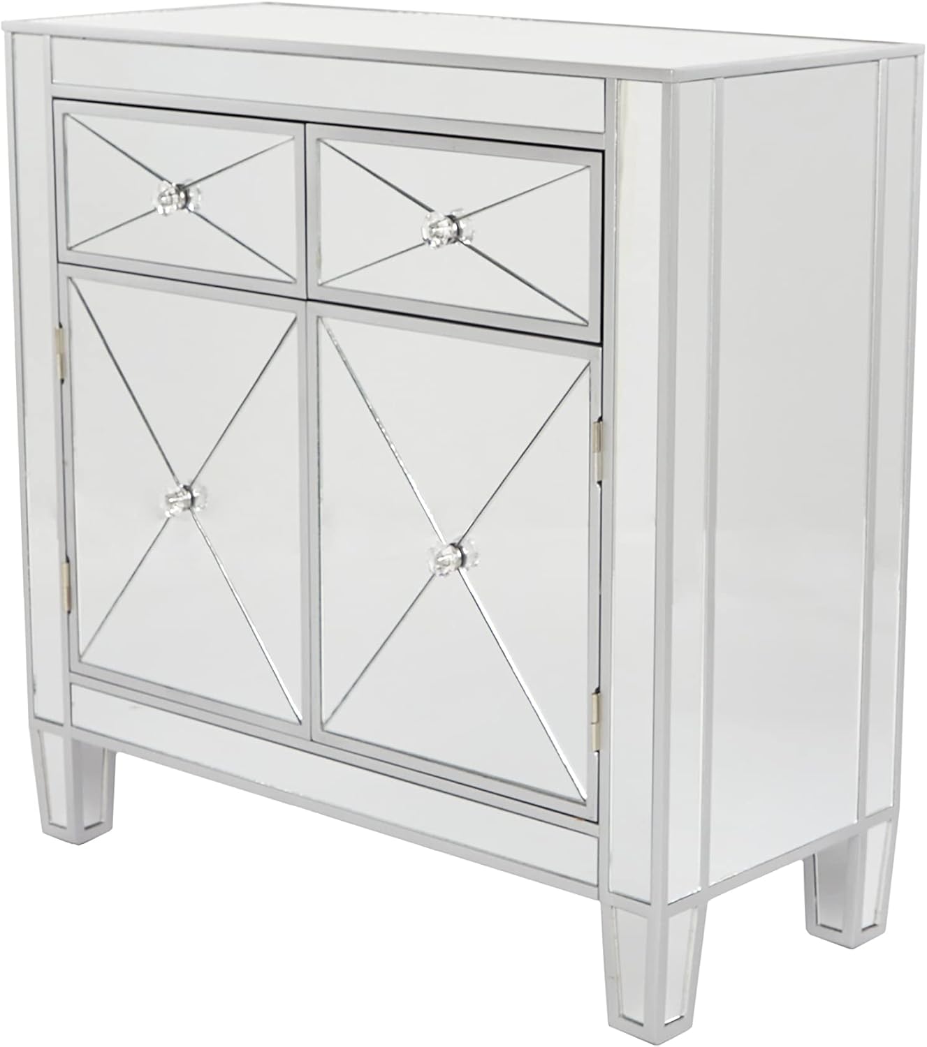 Furniture HotSpot Mirage Mirrored Cabinet