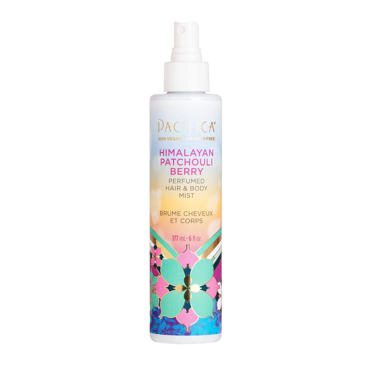 Pacifica Island Vanilla Hair Mist Perfume and Full Body Spray for Women - Fragrance Spray for A Mood-Lifting Experience, Paraben-Free, Clean Beauty No Alcohol, Vegan & Cruelty-Free, 6 oz oz