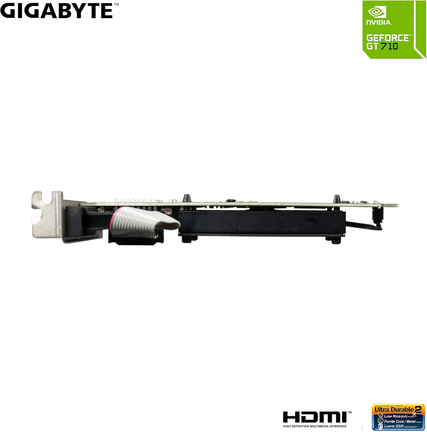 GIGABYTE 2GB RAM DDR3 SDRAM Video Graphics Cards GV-N710D3-2GL REV2.0 for Desktop