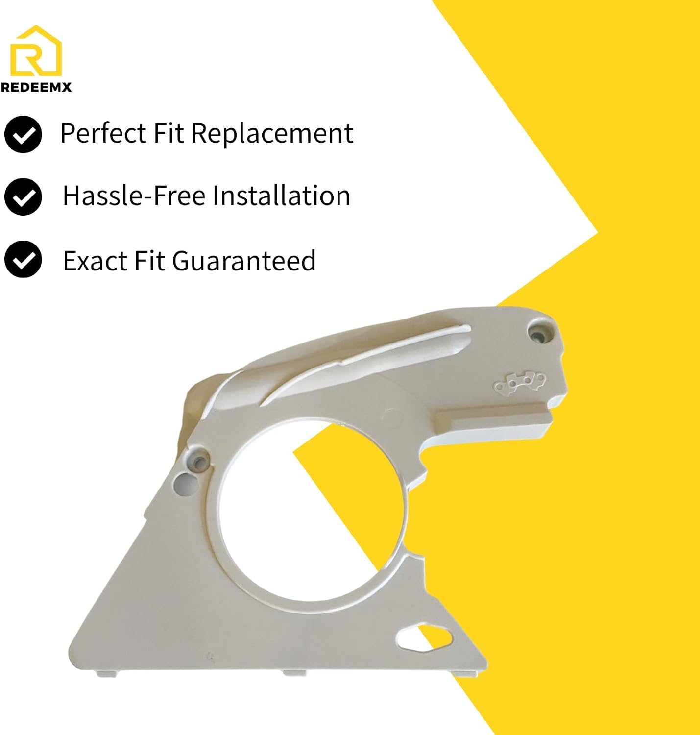 Chain Brake Side Cover Compatible with Stihl MS251 MS231 Chainsaws Replaces OEM #1143 021 1101 Clutch Sprocket End Cover with Chain Brake Segment