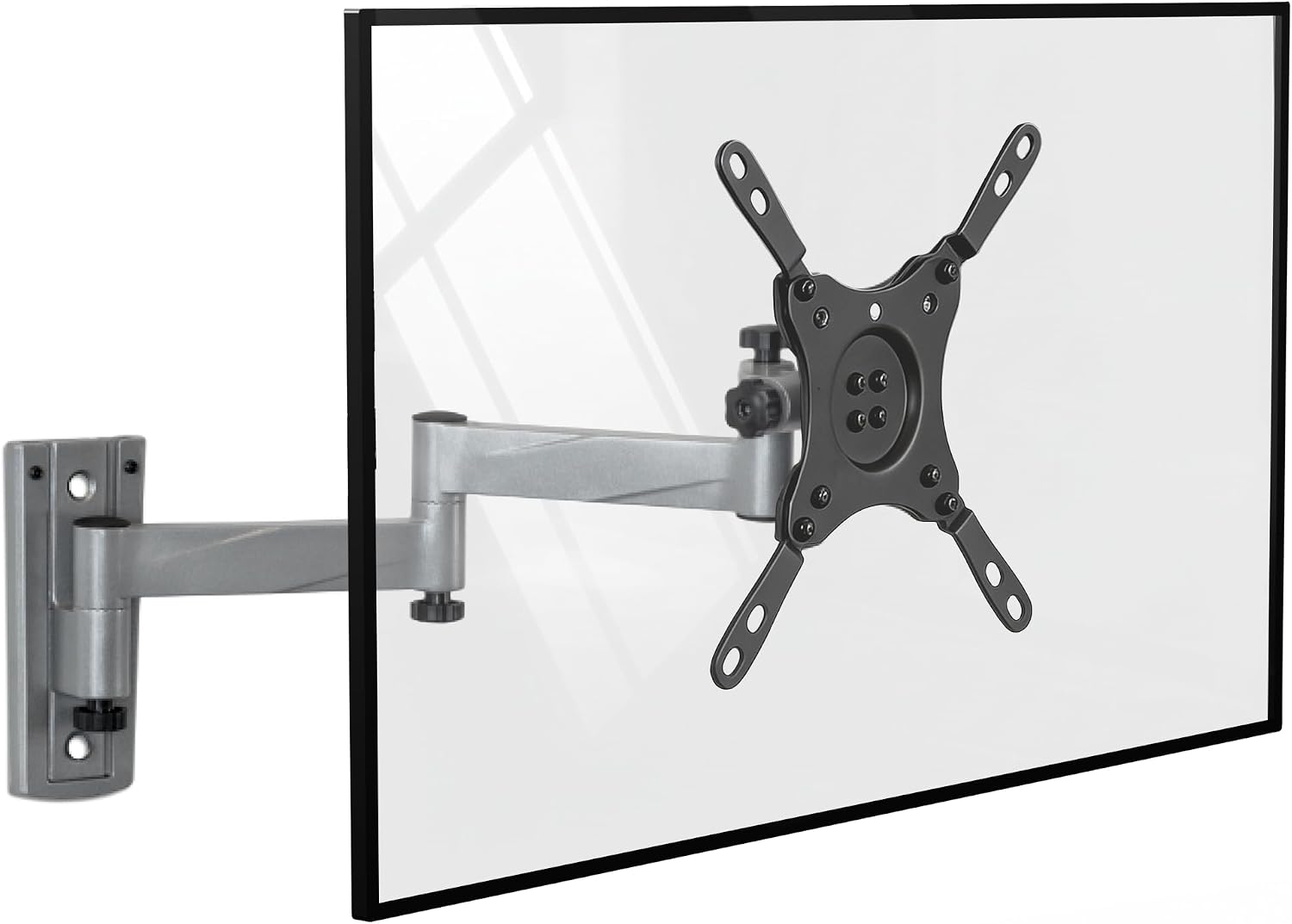 Mount-It! Lockable RV TV Mount for Camper, Trailer, Motorhome, Truck & Boat, Full Motion, Quick Release, Rust-Resistant Aluminum