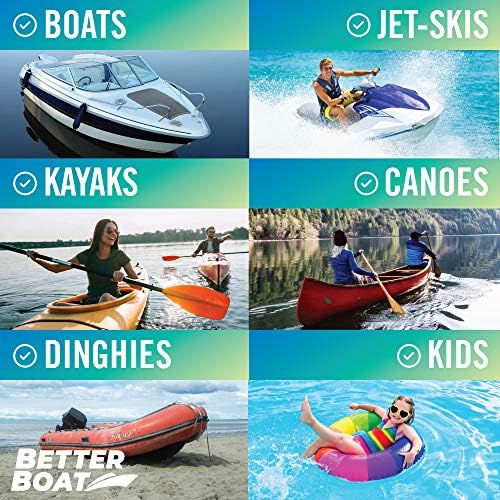 Boat Paddle Telescoping Plastic Collapsible Oar, Kayak, Jet Ski, Rafting