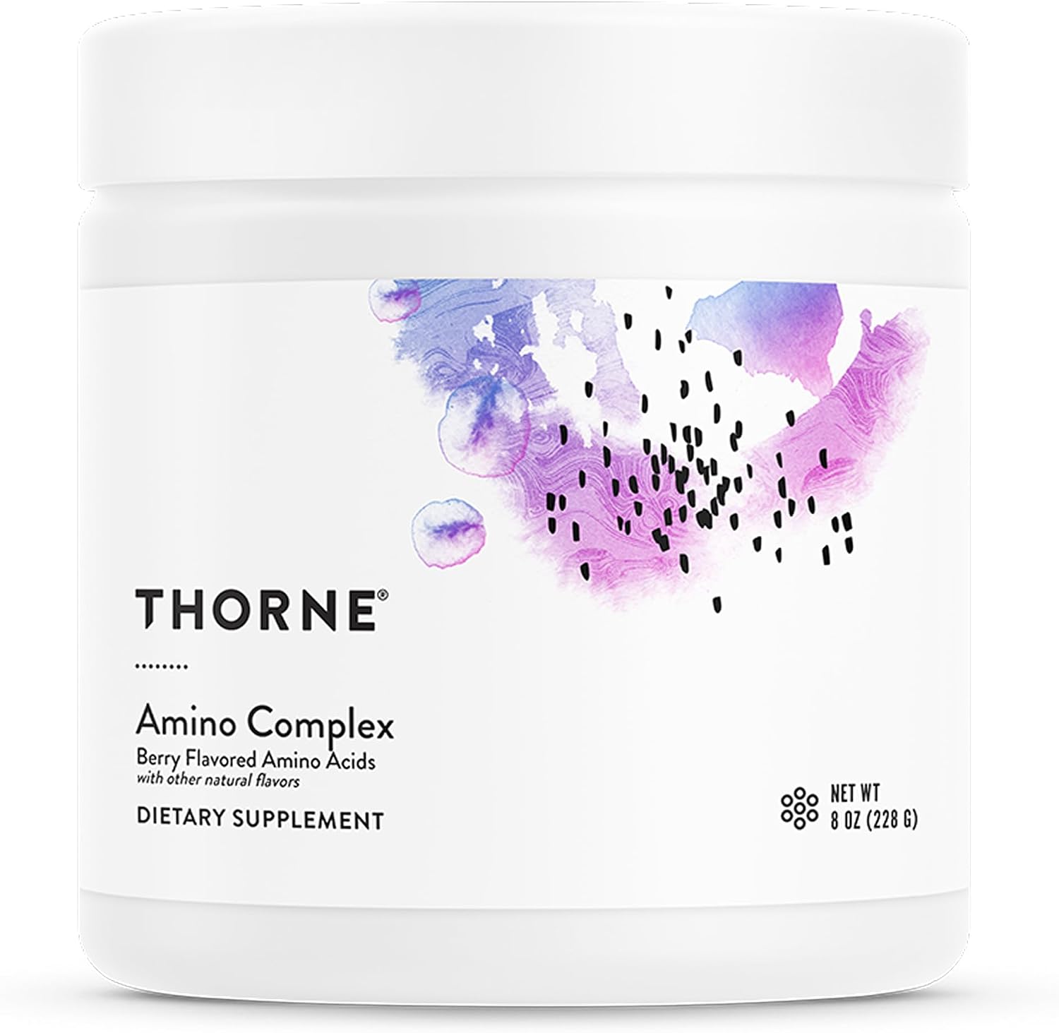 THORNE Amino Complex, Clinically Validated EAA & BCAA Powder, 30 Servings | Supports Lean Muscle Mass & Exercise Recovery*, for Pre or Post-Workout, Berry, Dairy-Free, NSF Certified for Sport