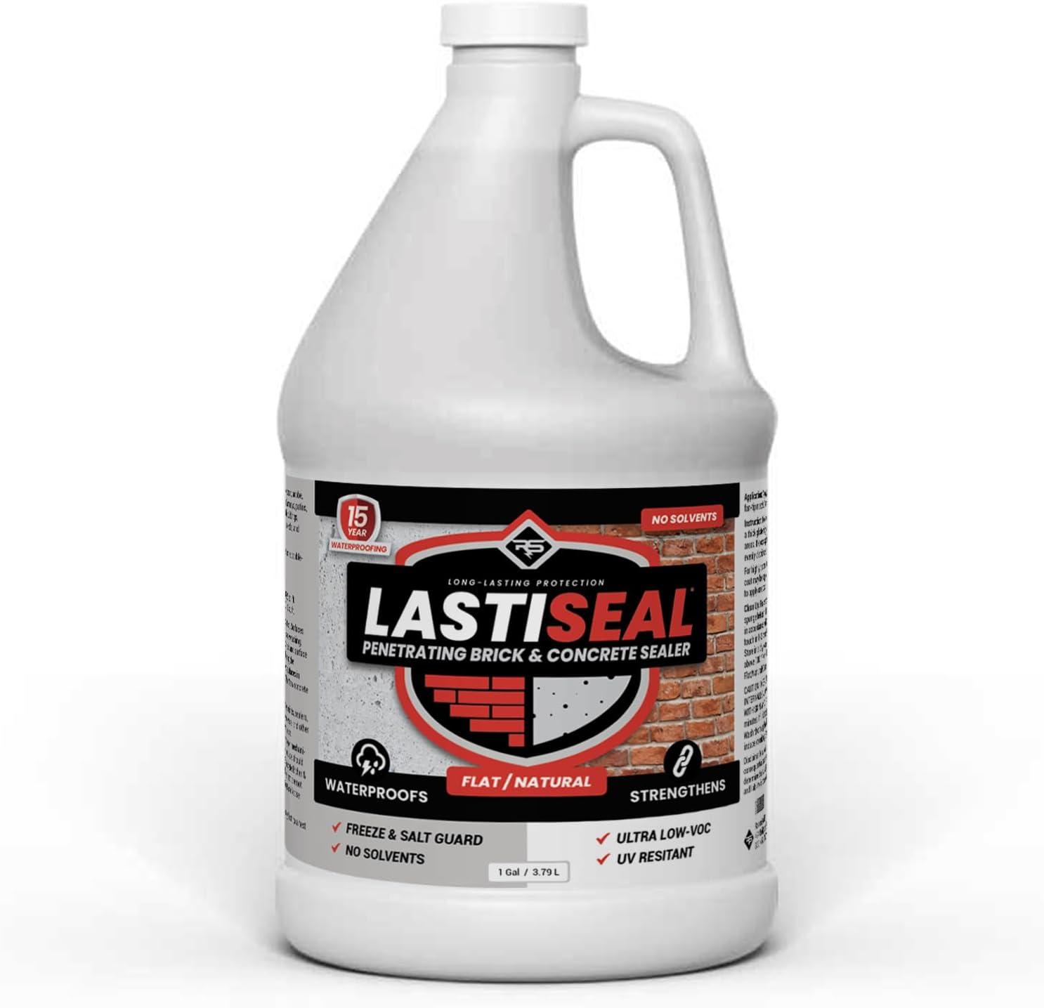 LastiSeal Brick & Masonry Sealer – Deep-Penetrating Sealer for Brick, Concrete