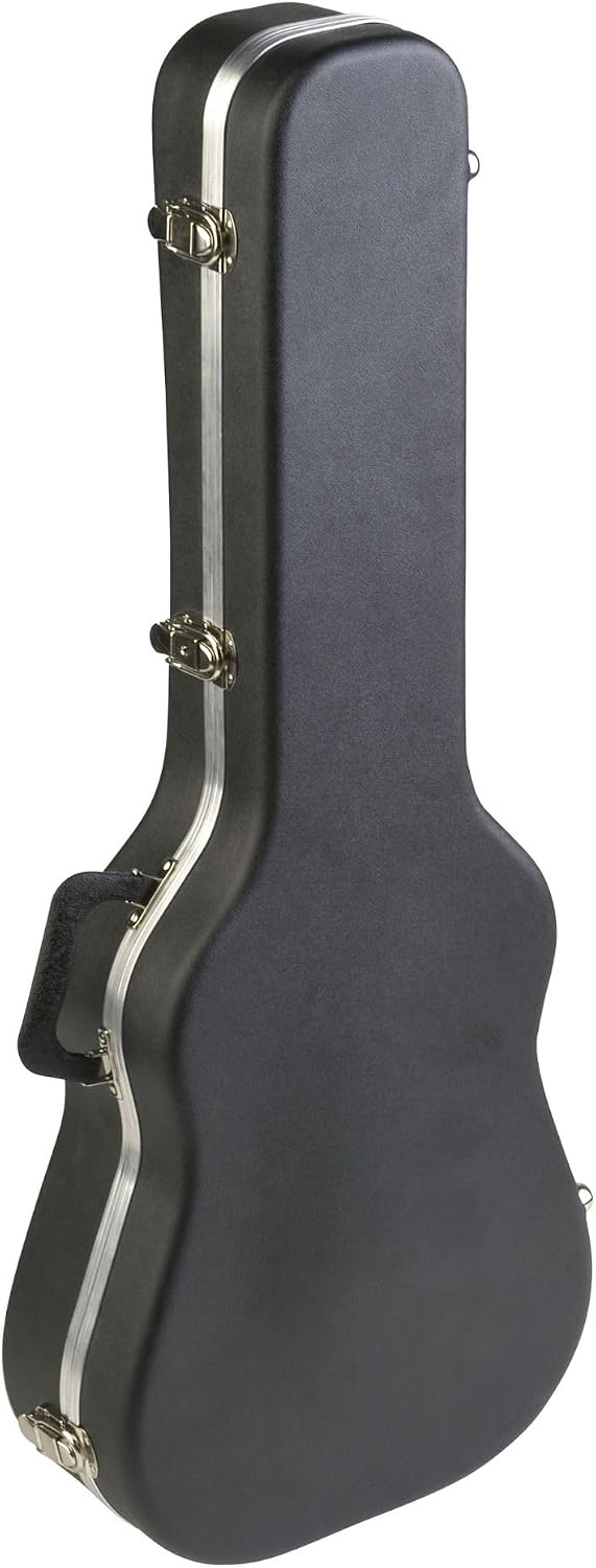 SKB cases Hardshell Guitar Travel Case for Baby Taylor or Martin LX Models, Molded In Bumpers for Protection, Plush Lined Interior and Latches