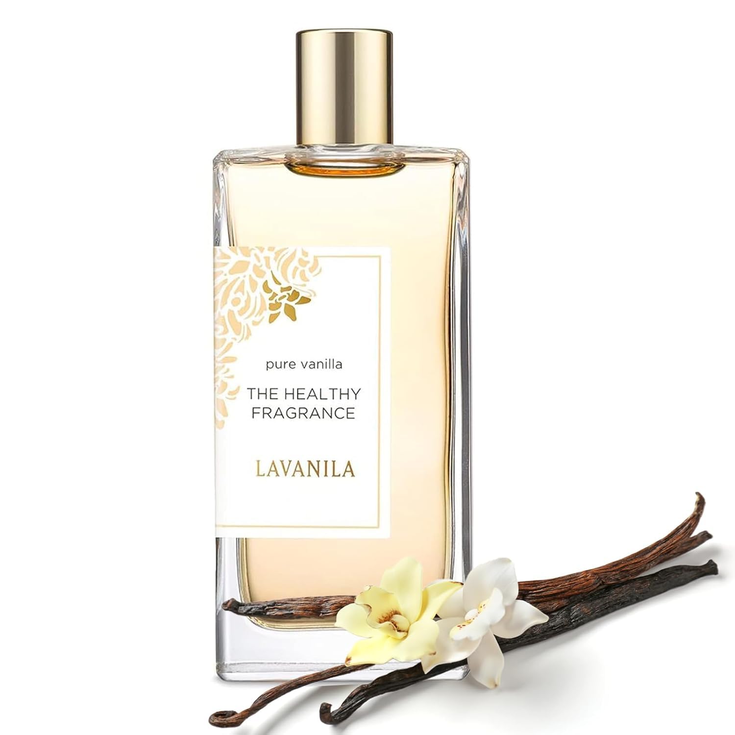 Lavanila Pure Vanilla Perfume for Women, 1.7 Fl Oz | Clean Vanilla Perfume, Long Lasting Women’s Eau de Parfum with Madagascar Vanilla – Natural Fragrance, Women’s Fragrances