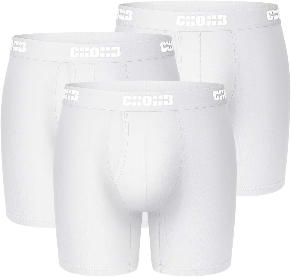 Men's Underwear Micro Modal 3 Pack Boxer Briefs Open Fly