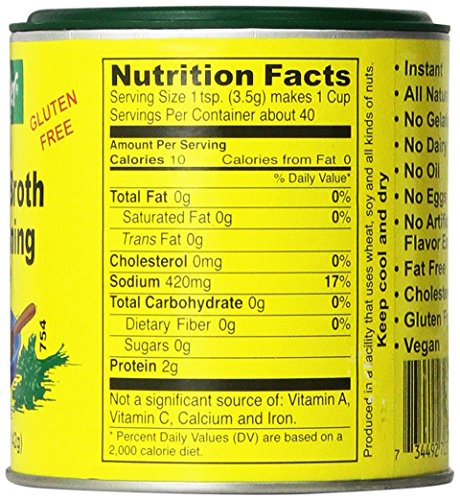 Seitenbacher Vegetable Broth and Seasoning - 5 oz. can
