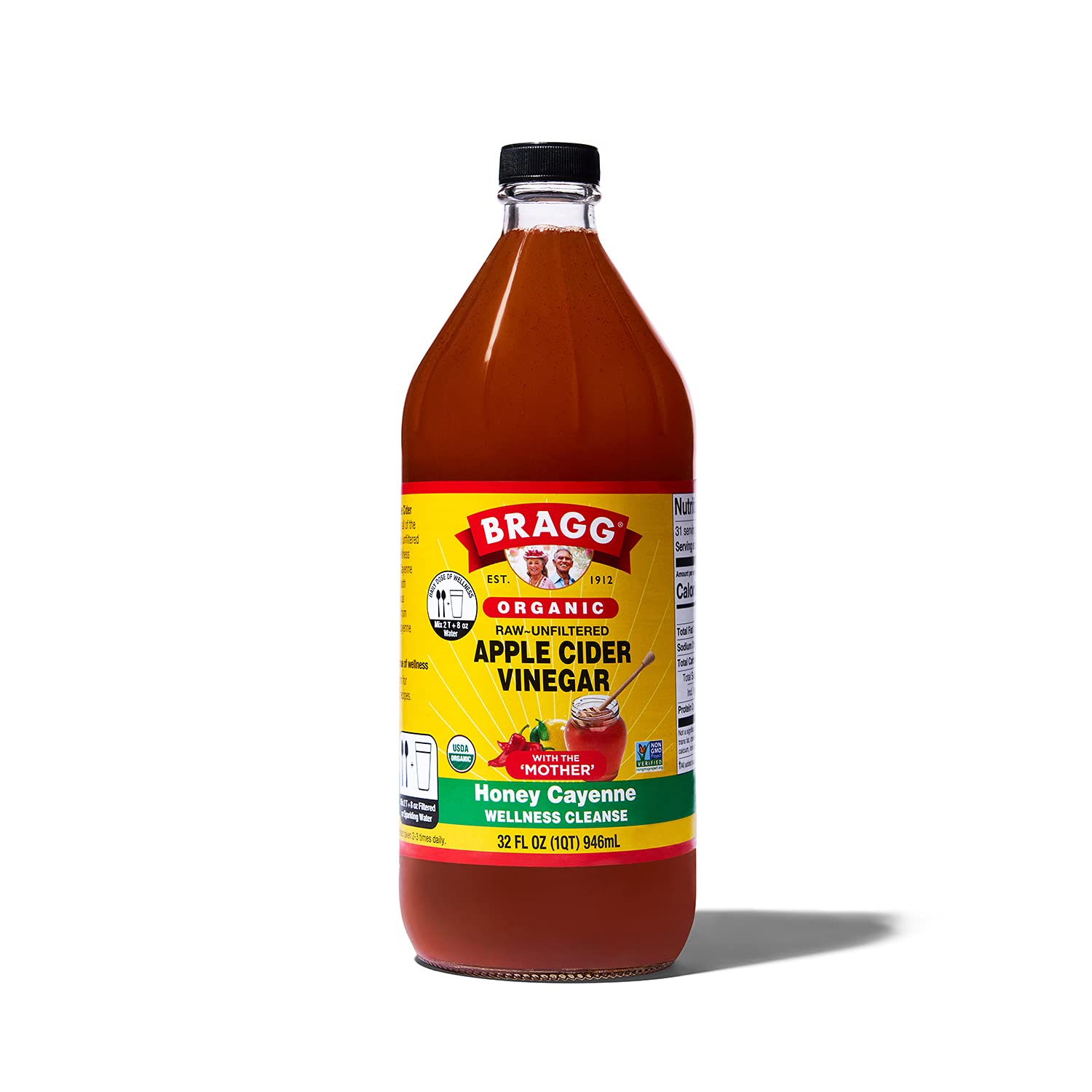 Bragg Organic Apple Cider Vinegar with the Mother - 16 fl oz