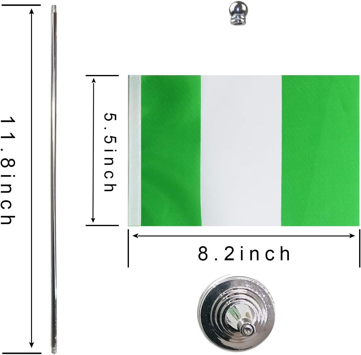 Nicaragua Flag - Table & Desk Flag, Office Decor, Festival Banners
