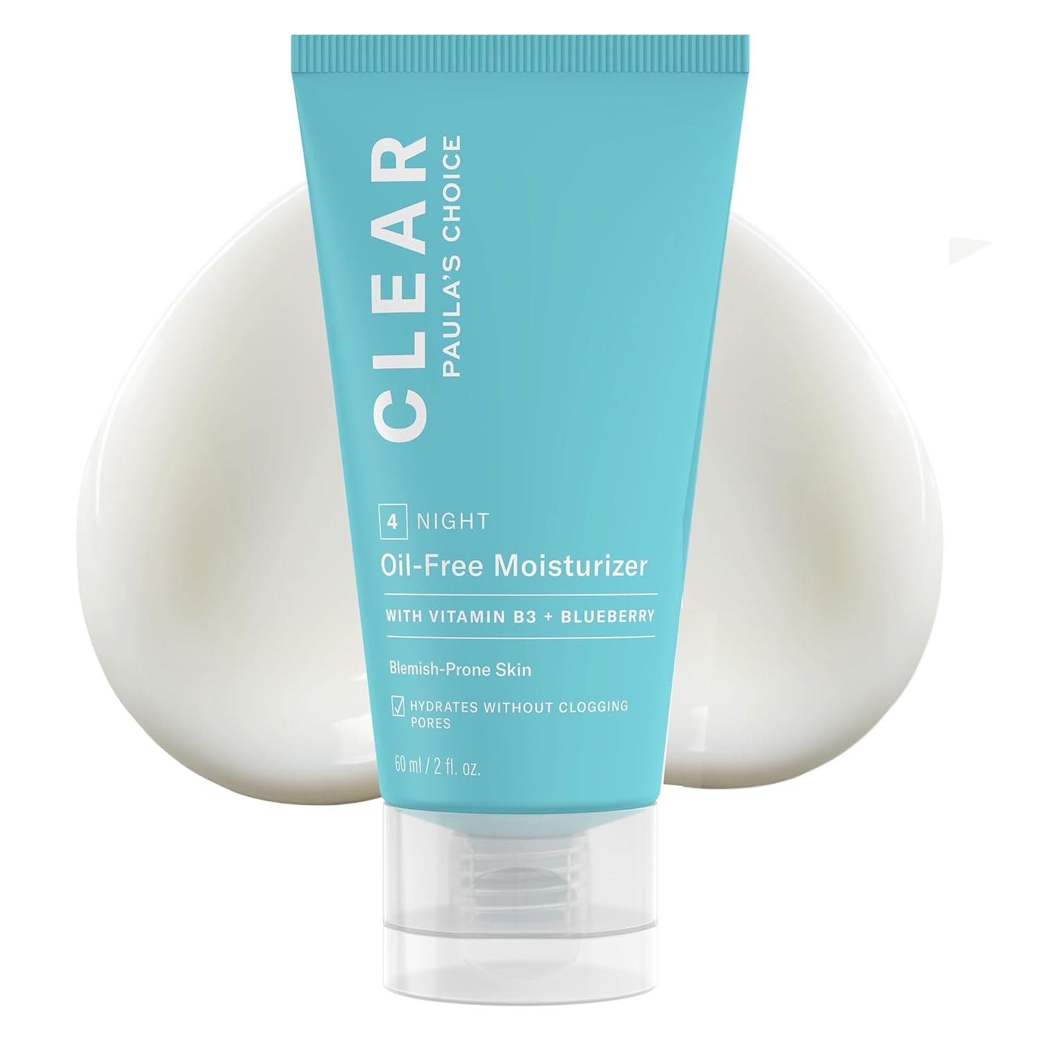 Paula's Choice CLEAR Oil-Free Lightweight Face Moisturizer | Hyaluronic Acid for Acne-Prone Skin with Pore-Minimizing Niacinamide & Soothing Antioxidants, Calms Redness