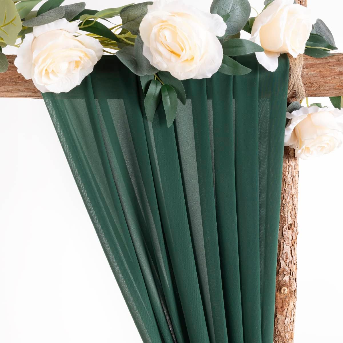 Wedding Arch Draping Fabric Sheer Chiffon Curtain Drape Wedding Party Decor