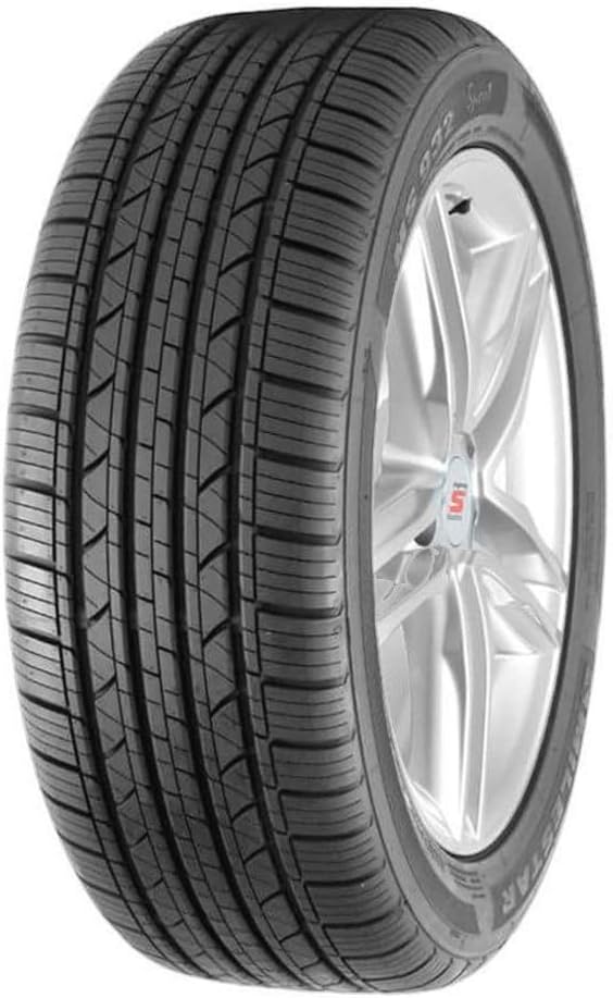 Milestar MS932 Sport 225/55R17 101V XL | Truck/SUV Performance All Season Traction 101V Rated Extra Load Radial Construction Black Sidewall Tire
