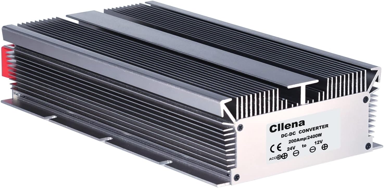 DC 24V to 12V 40A 480W Buck Transformer Waterproof Step-Down Voltage Converter Regulator