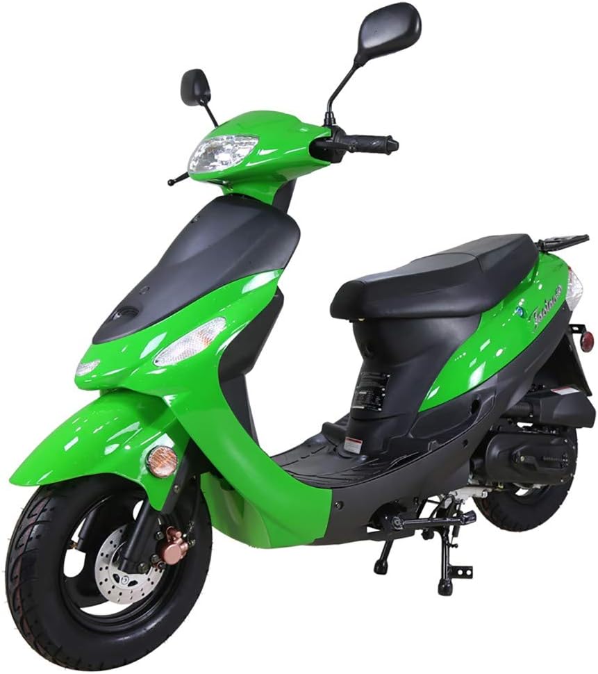 Taotao 50cc Gas Street Legal Scooter ATM50-A1 Scooter Sliver