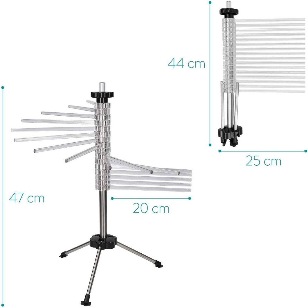 Pasta Drying Rack Collapsible Spaghetti Dryer Stand Noodles Drying Holder Hanging Rack Tall Spaghetti Noodle Dryer Stand Pasta-Tree