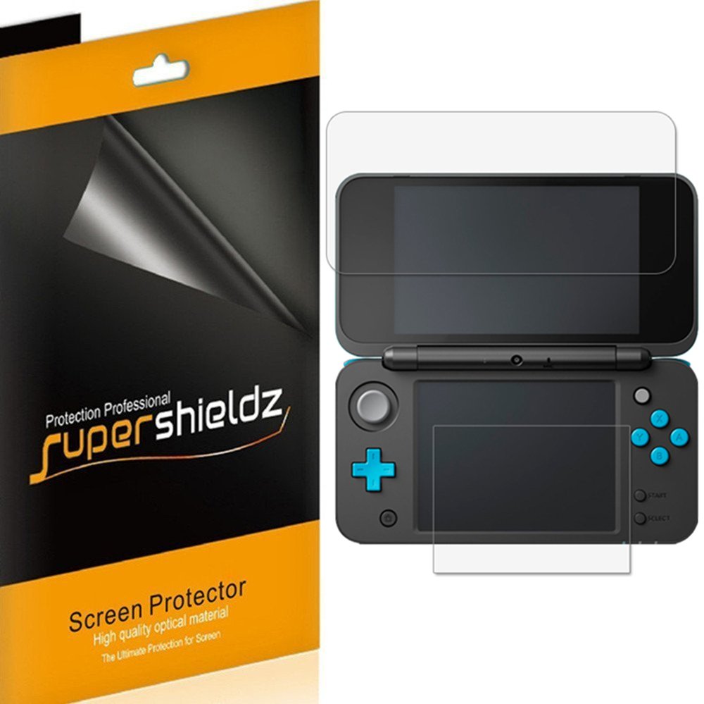 Supershieldz (3 Pack) Designed for Nintendo 2DS XL Screen Protector, Anti Glare and Anti Fingerprint (Matte) Shield