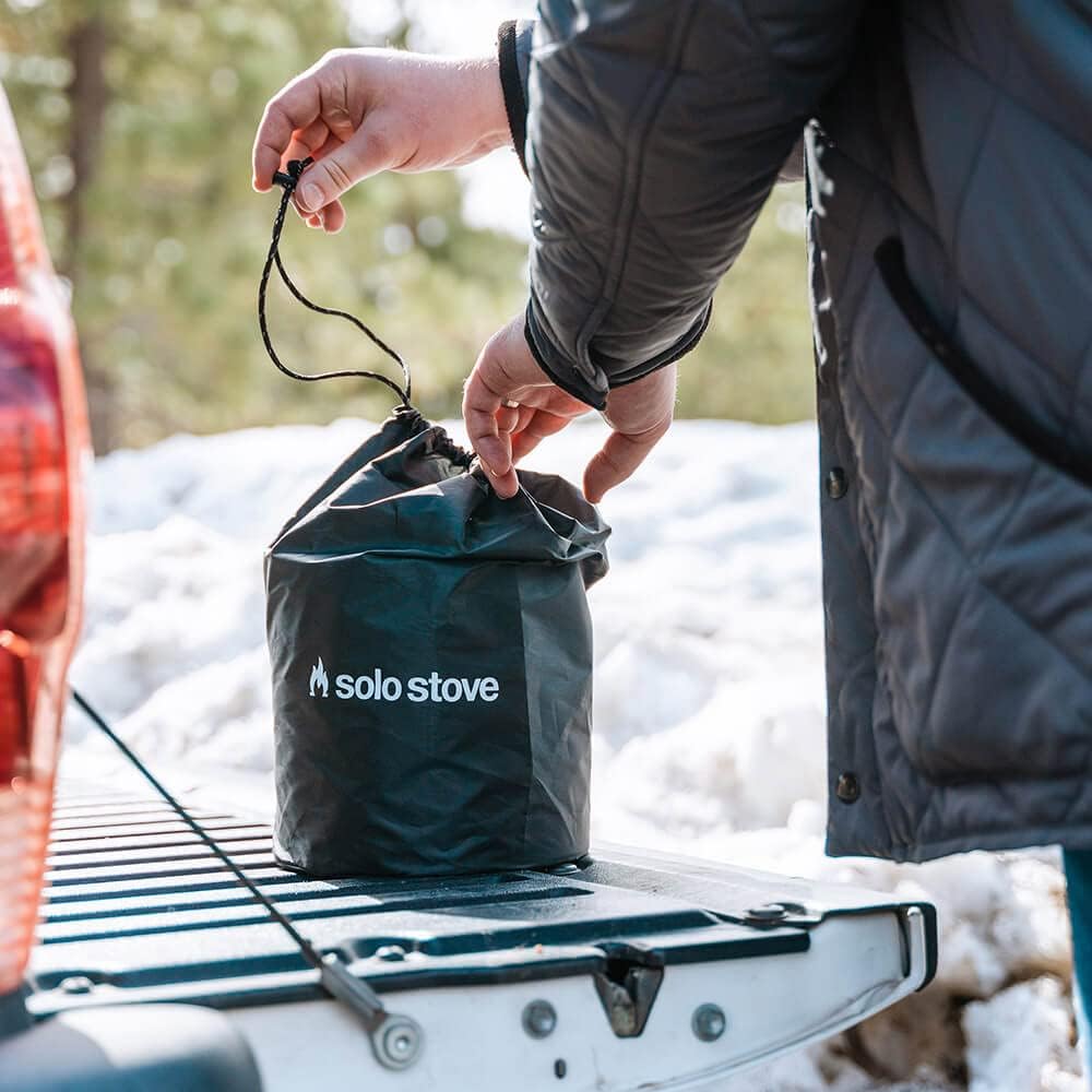 Solo Stove Campfire Camping Stove Portable Stove for Backpacking Outdoor Cooking Great Stainless Steel Camping Backpacking Stove Compact Wood Stove