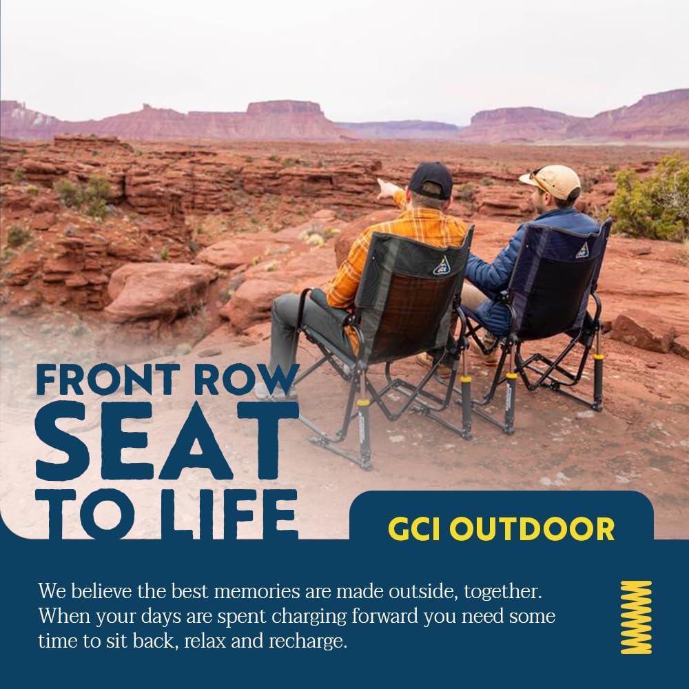 GCI Outdoor Freestyle Rocker Camping Chair - Cinnamon