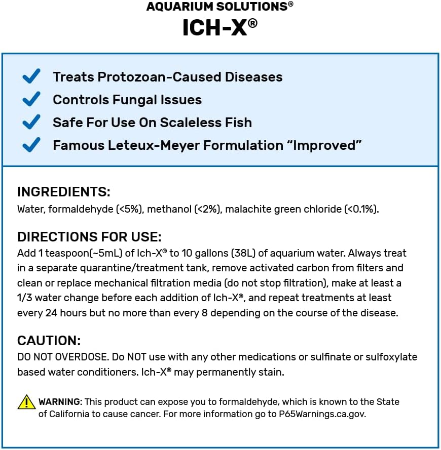 Hikari Ich-X Ich Treatment 1 Gallon