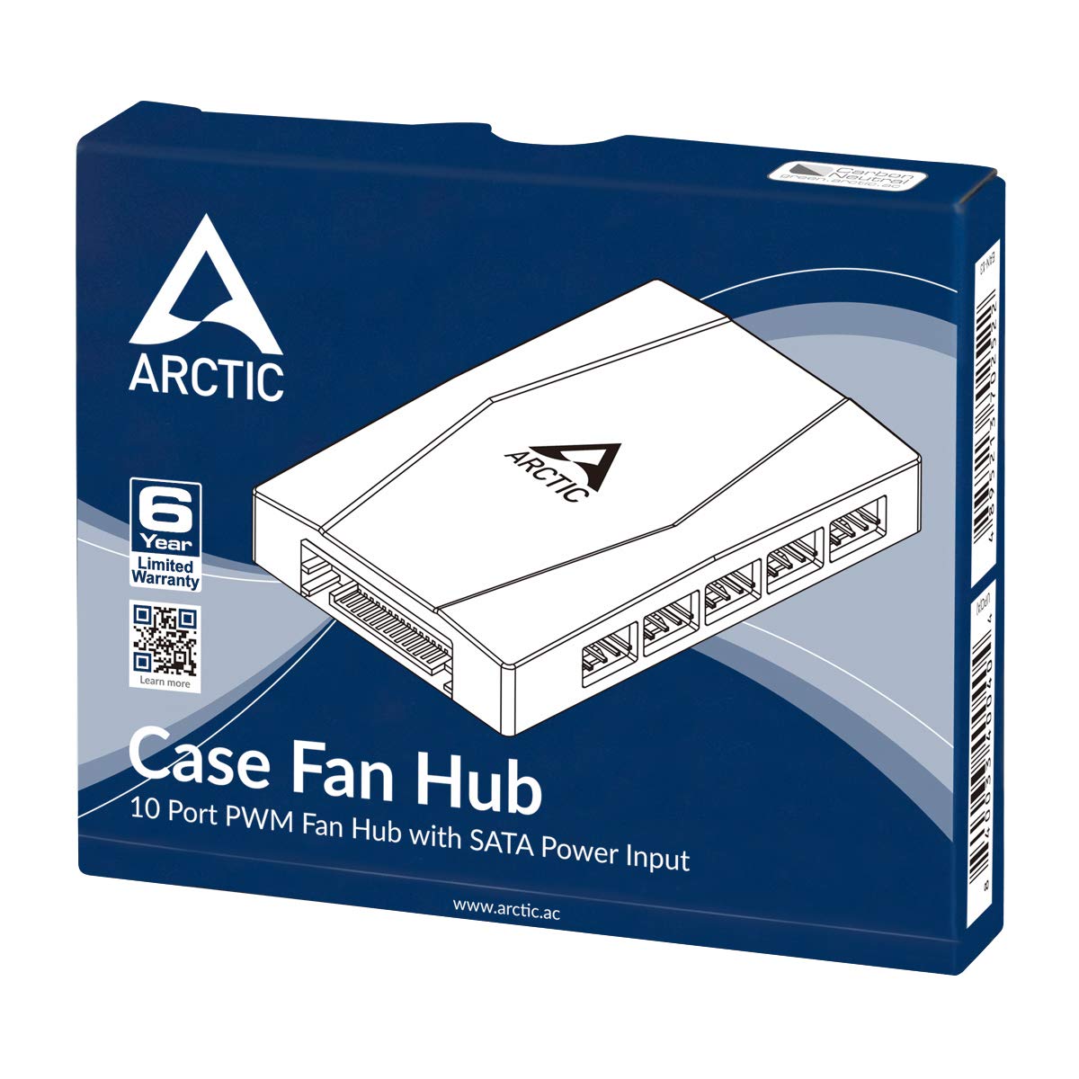 ARCTIC 4-Pin PWM Fan Splitter Cable - PST Extension-Cable for 4 Case Fans