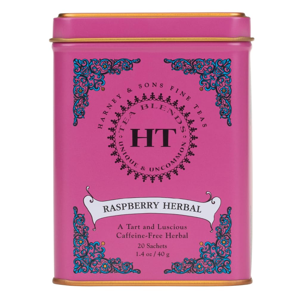 Harney & Sons HT Organic Supreme Green Tea, 20 Sachets, Tea Tin | Organic green tea with 20 sachets in a reusable tea tin. Caffeinated.