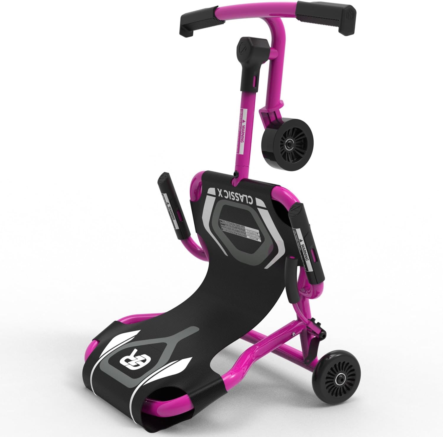 EzyRoller Classic X Ride On Toy for Kids, Ages 3-12, Up to 154 lbs - Black