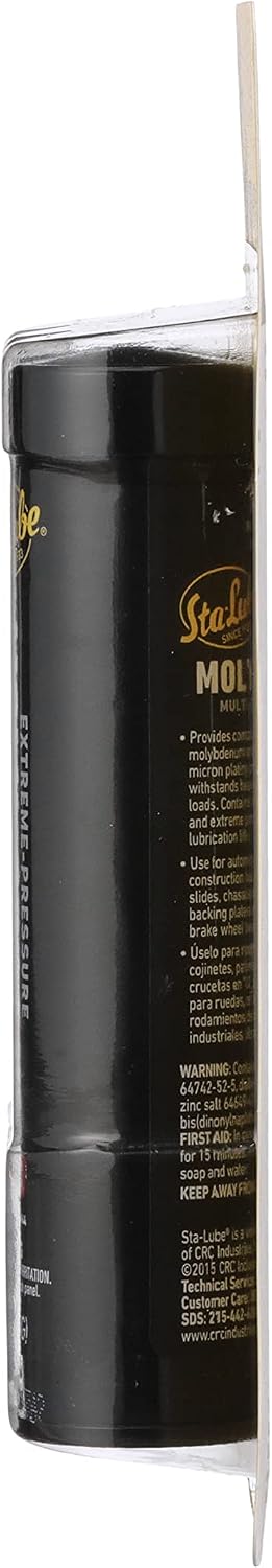 Sta-Lube Moly-Graph Extreme Pressure Multi-Purpose Grease SL3144 - [Pack of 3] 3 Wt Oz., Extreme Pressure