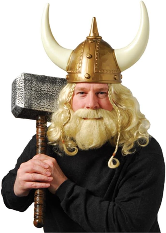 US Toy One Adult Plastic Viking Helmet