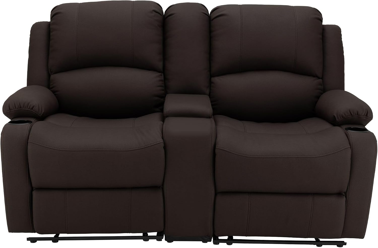 Camper Comfort 65" Wall Hugger Reclining RV (Manual, Slate)