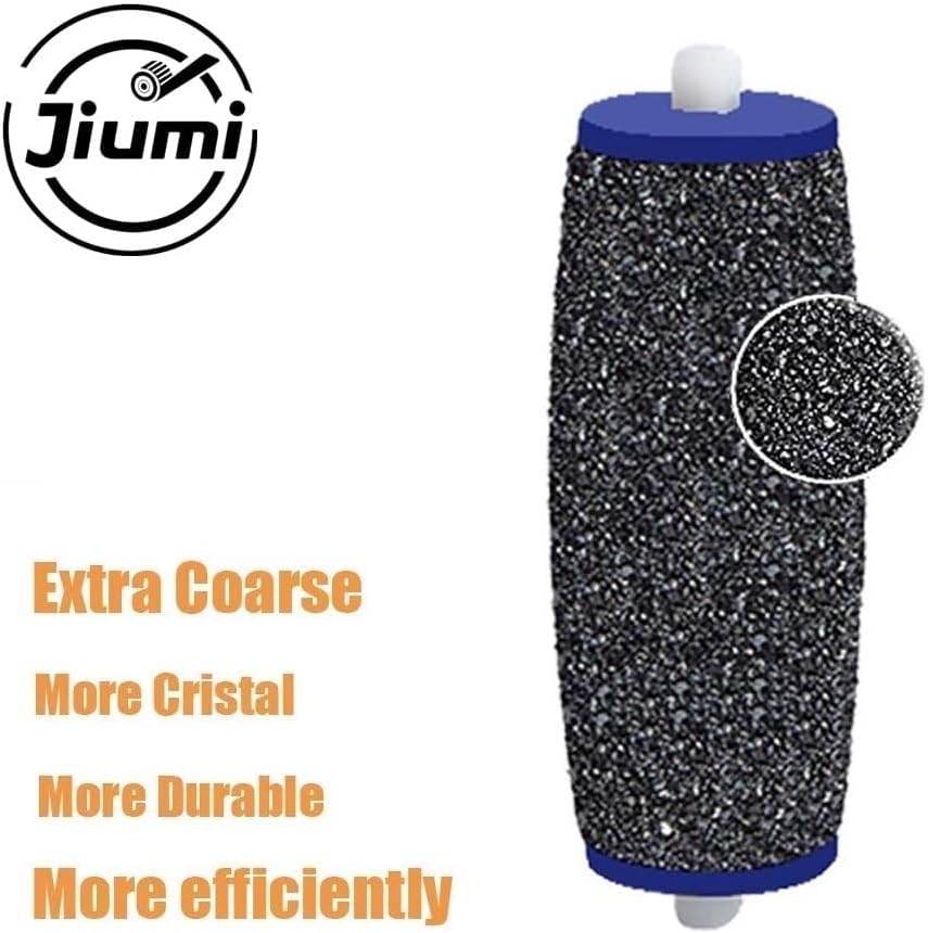 10 Pack Extra Coarse Replacement Rollers for Amope Pedi Refills Electronic Perfect Foot File Pedi Hard Skin Remover Refills