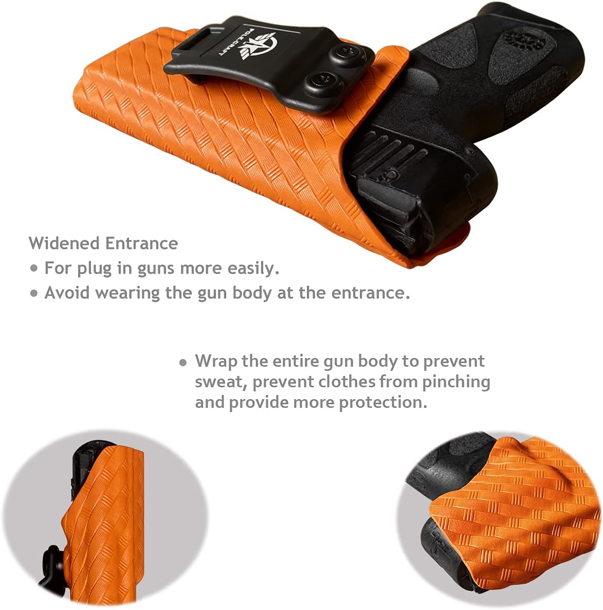 Taurus G3C G2C Holster IWB Kydex Holster Taurus G3C / G2C / G2S / PT111 / PT140 9mm/.40- Inside Waistband Concealed Carry