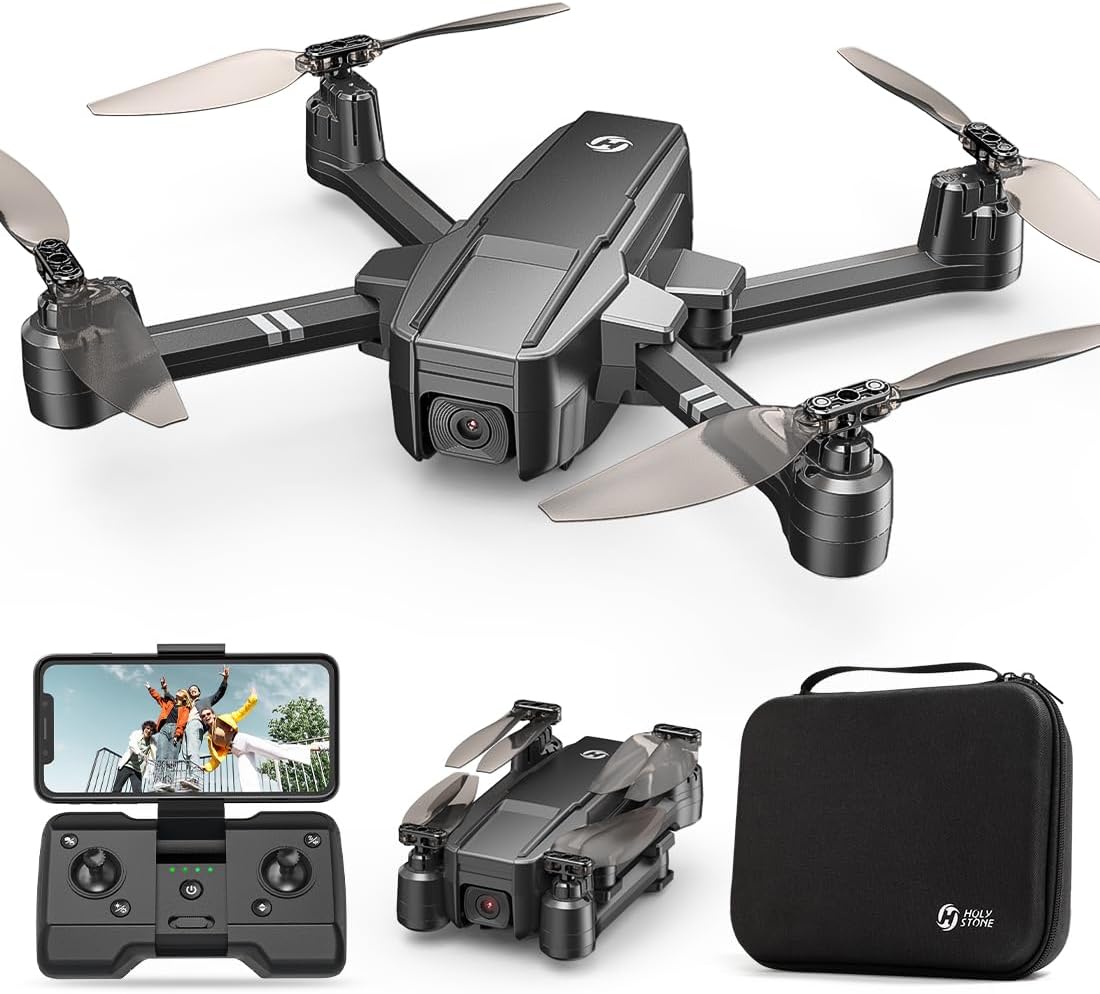 Holy Stone HS440 Foldable FPV Drone with 1080P WiFi Camera for Adult Beginners and Kids