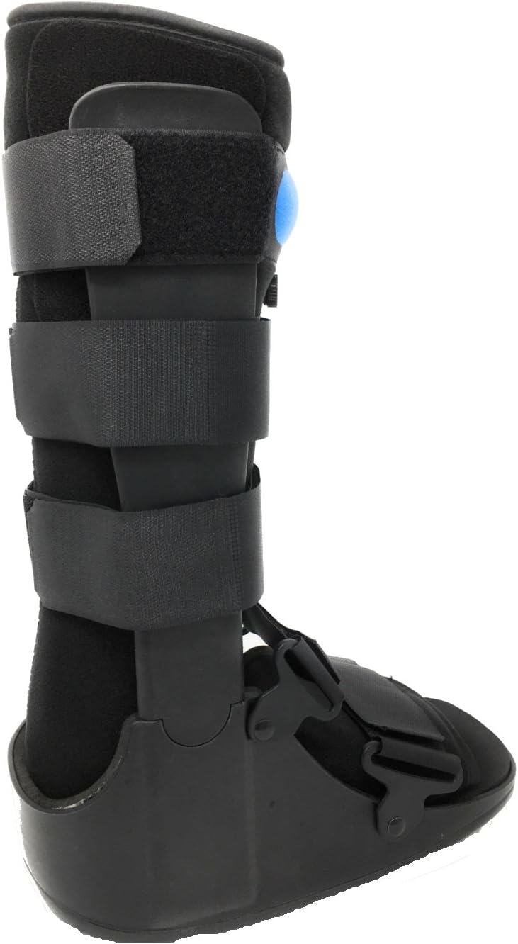 OTC Walker Boot Delux Short Low Top Leg Cast, Black, X-Small